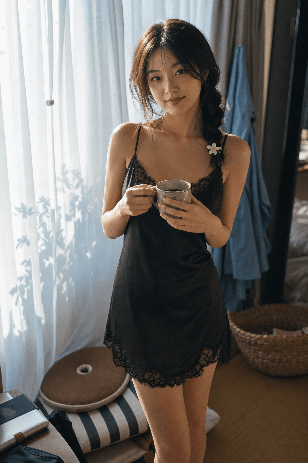 Silk Robe Morning